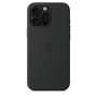 Чехол Silicone Case MagSafe Iphone 16 Pro Max Black