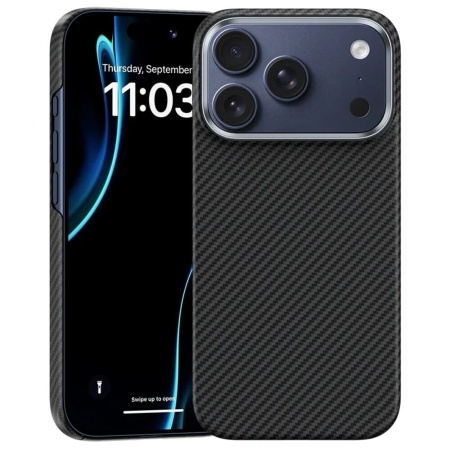 Чехол BENKS Armor Air 600D Phone Case Built Kevlar For Ip 17 Pro Max Black