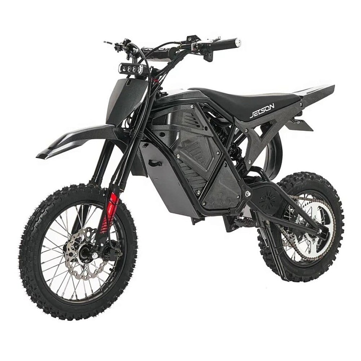 Электропитбайк Jetson Magnum 1000W (48V/25Ah) Черный карбон