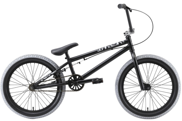 Велосипед TechTeam BMX TT Mack 20" 2022 Черный