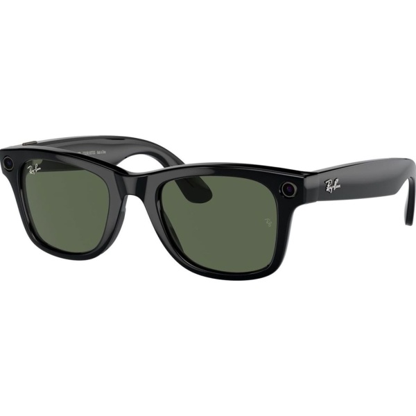 Очки Meta Ray-Ban Wayfarer Gen2 S50 (F Shiny Black, L Transitions Graph, Green) RW4012