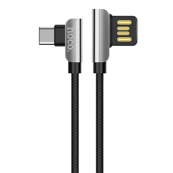 Кабель Hoco 1,2 м U42 (USB - Type-C) Black