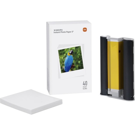 Фотобумага Xiaomi Instant Photo Paper 3" (40 листов) SD30 EU