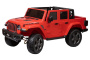 Детский электромобиль Джип Jeep Rubicon 6768R Красный