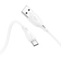 Кабель USB Hoco X61 Micro USB 2.4a 1m Белый