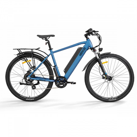 Электровелосипед Eltreco Ultra MAX GT (Синий матовый-3167)