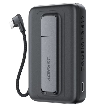 Портативный аккумулятор AceFast Magnetic M24 10000mAh Black