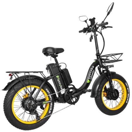 Электровелосипед Syccyba H2 Dual 15Ah Yellow