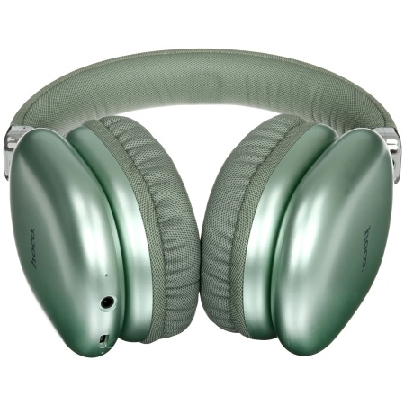 Беспроводные наушники накладные Hoco W35 Max Joy, Bluetooth, 800 мАч, зеленый