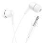 Проводные наушники Hoco M97 Enjoy, Jack 3.5mm, 1.2 м, белый