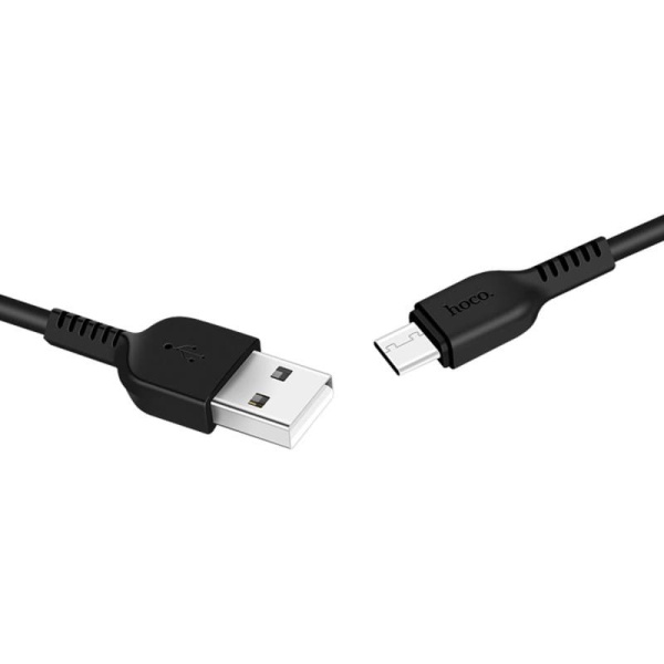 Кабель HOCO X20 Flash Charging Cable USB - Type-C 3A, 2m (Black)