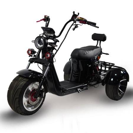 Электротрицикл Ikingi M13 Pro Trike Черный