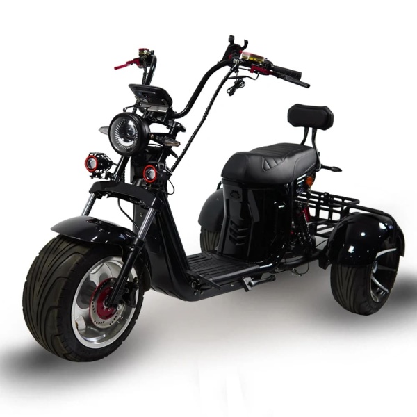 Электротрицикл Ikingi M13 Pro Trike Черный
