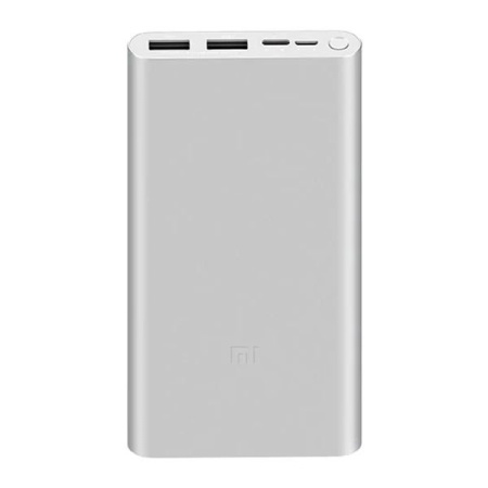 Внешний аккумулятор Xiaomi Power Bank 3 10000 mAh Fast Charge 18W Серебро