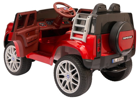 Детский электромобиль Джип Range Rover YBM8375 4x4 Красная краска