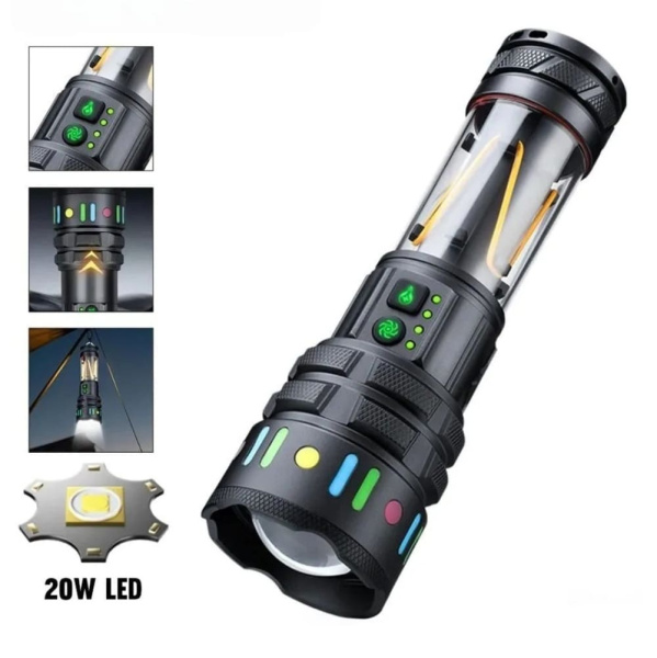 Фонарь Yemao Led High-power 5000mAh YM-A5