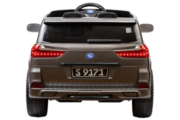 Детский электромобиль Джип Lexus LX 570 YHO9171 4x4 Серебро краска