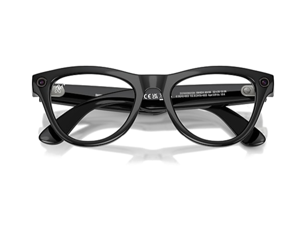 Умные очки Ray-Ban Meta Skyler Gen 2 RW4014 Shiny Black / Clear — размер S52 M/L