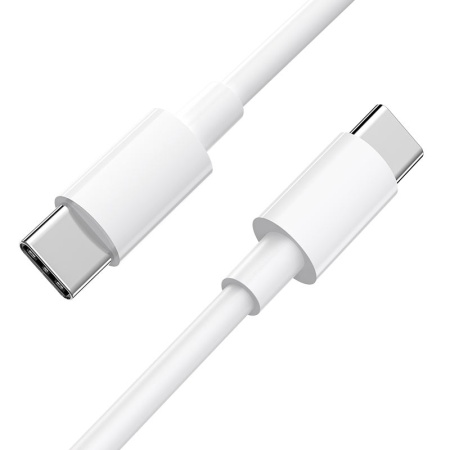 Кабель Hoco X51 High-power USB-C — USB-C, PD 100 Вт, 5 А, 1 м, белый