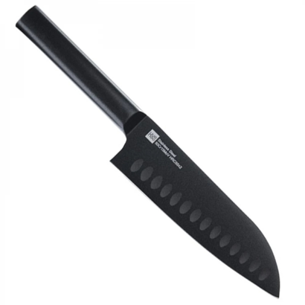 Набор ножей Xiaomi HuoHou Set 4 ножа + подставка (HU0076) черный