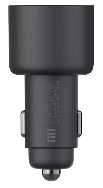 Автомобильное зарядное устройство Xiaomi Car Charger 1A1C 100W (CC07ZM) Черный