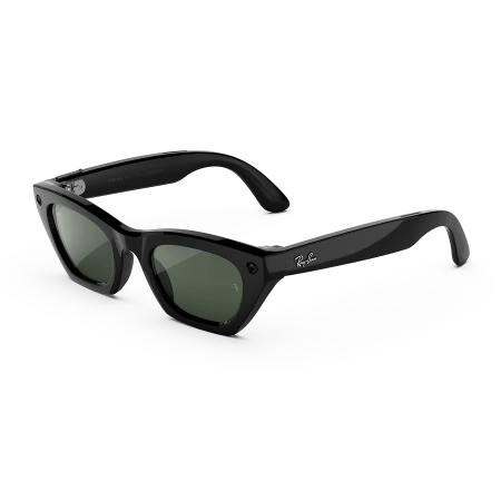 Умные очки Ray-Ban Meta Zena Gen 3 Shiny Black / Transitions Graphite Green, Standard