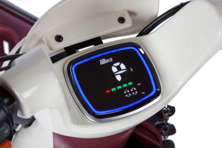Электротрицикл Rutrike Gelbert Mercury 48V/60V 650Вт (Бело-красный-3050)