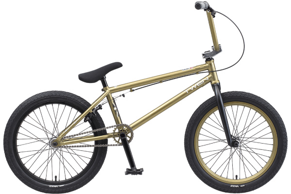 Велосипед TechTeam BMX TT Twen 20"х21" 2020 Gold