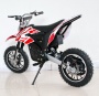 Электропитбайк GreenCamel Dirt Bike DB300, 36V 800W R14 быстросъемная батарея красный