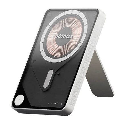 Внешний аккумулятор MOMAX 1-Power X Pro Magnetic 5000mAh (IP131HKW) White