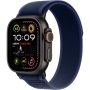 Apple Watch Ultra 2 (2024) 49mm Black Titanium Case with Blue Trail Loop S/M