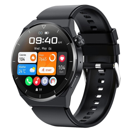 Умные смарт-часы HK-18 Hero Amoled Smart Watch Black