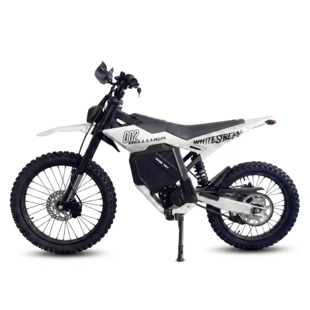 Электромотоцикл WHITE SIBERIA BELLLUGA 02 6000W 72V 27Ah — Белый.webp