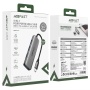 Хаб AceFast J15 15сm USB-С