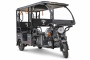 Электротрицикл Rutrike Рикша 60V2000W (Серый-3292)
