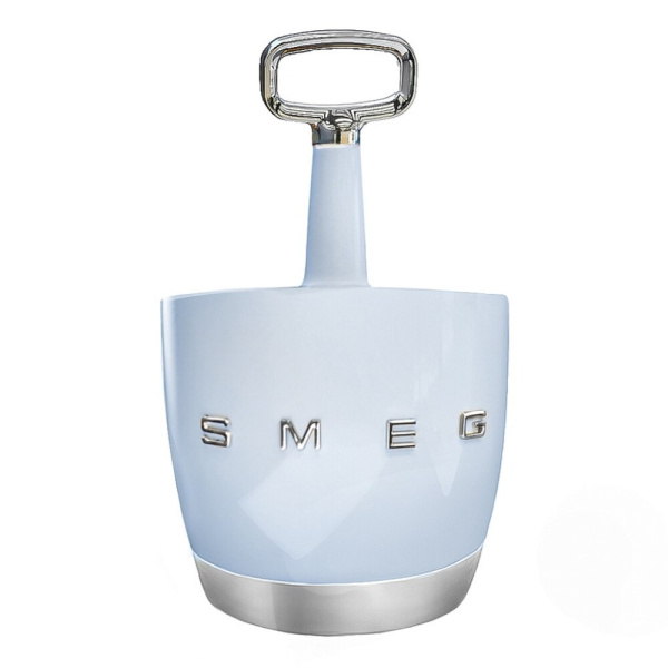 Подставка для столовых приборов SMEG (6 комплектов приборов в комплекте) Голубой