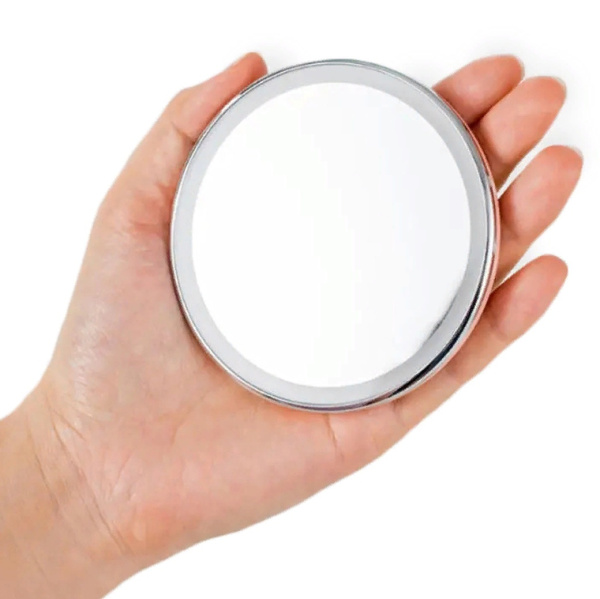 Зеркало для макияжа с подсветкой Jordan&Judy LED Makeup Mirror (розовый) с чехлом (NV030)