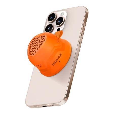 Портативная колонка MOMAX 1-Vibe GO Magnetic (BS7M) Orange