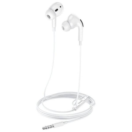 Проводные наушники Hoco M1 Pro Original, Jack 3.5mm, 1.2 м, белый
