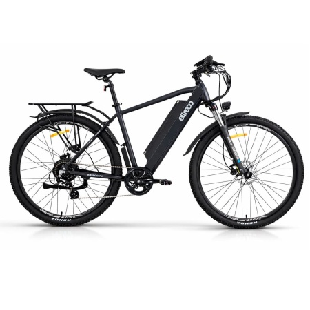 Электровелосипед Eltreco Ultra MAX GT (Черный-матовый-3166)