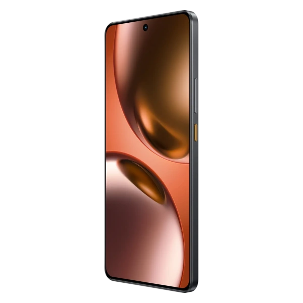 Смартфон Realme GT 7T 12/512GB 5G Обсидиан — на белом фоне