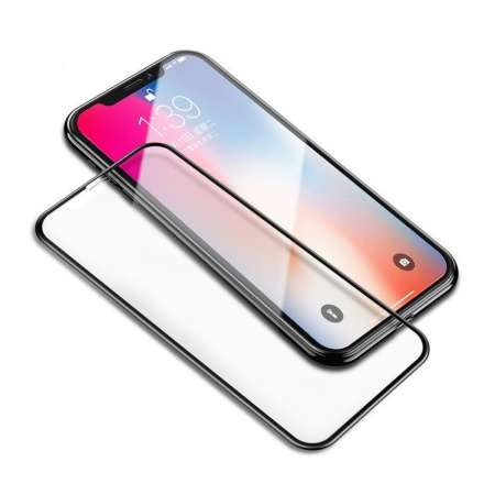 Защитное стекло 5D/полный клей/тех.пак/ для Xiaomi Redmi 7 (2019) черный