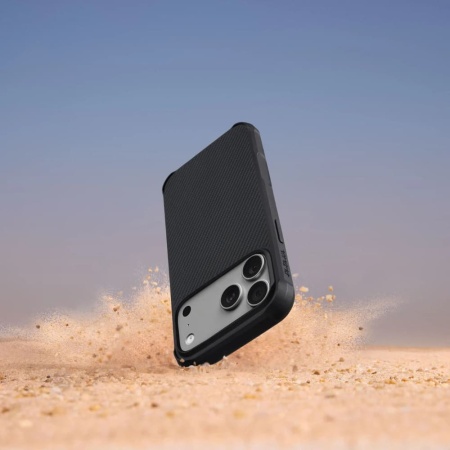Чехол PITAKA Aramid ProGuard Case iPhone 17 Pro (Black/Grey)