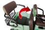 Электротрицикл Rutrike Gelbert Kang 48V/60V 800Вт (Зеленый-3042)