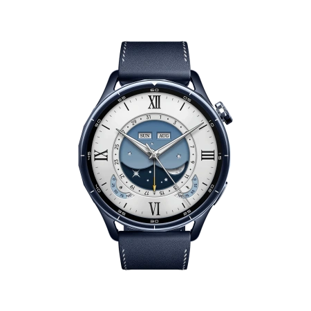 Смарт-часы Xiaomi Watch S5 46mm Синий — вид спереди