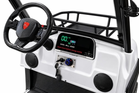 Гольфкар мини Rutrike Venus 60V 1500Вт (Белый-3333)