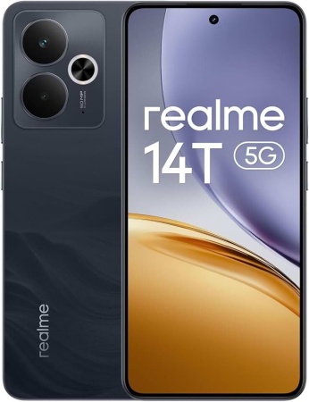 Смартфон Realme 14T 5G 8/256GB Obsidian Black
