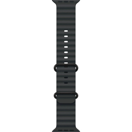 Apple Watch Ultra 2 (2024) 49mm Black Titanium Case with Black Ocean Band (MX4P3)