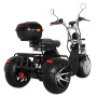Электротрицикл Ikingi X12 Pro Trike (M12 Pro Trike) (Черный)