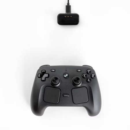 Valve Steam Controller 2026 — официальный ракурс Valve